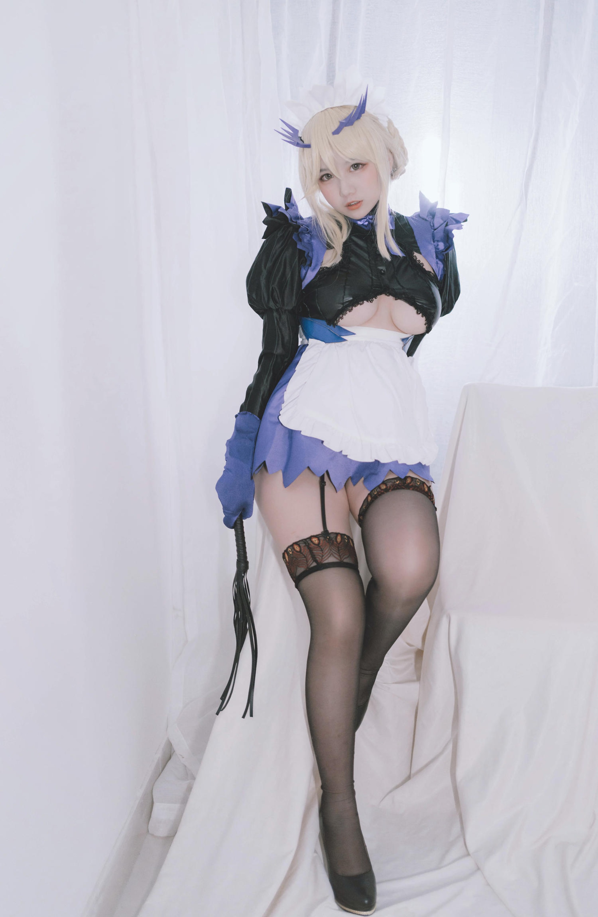 图片[1]-阿半今天很开心 – NO.042 FGO 黑枪呆女仆[69P]-XikXak